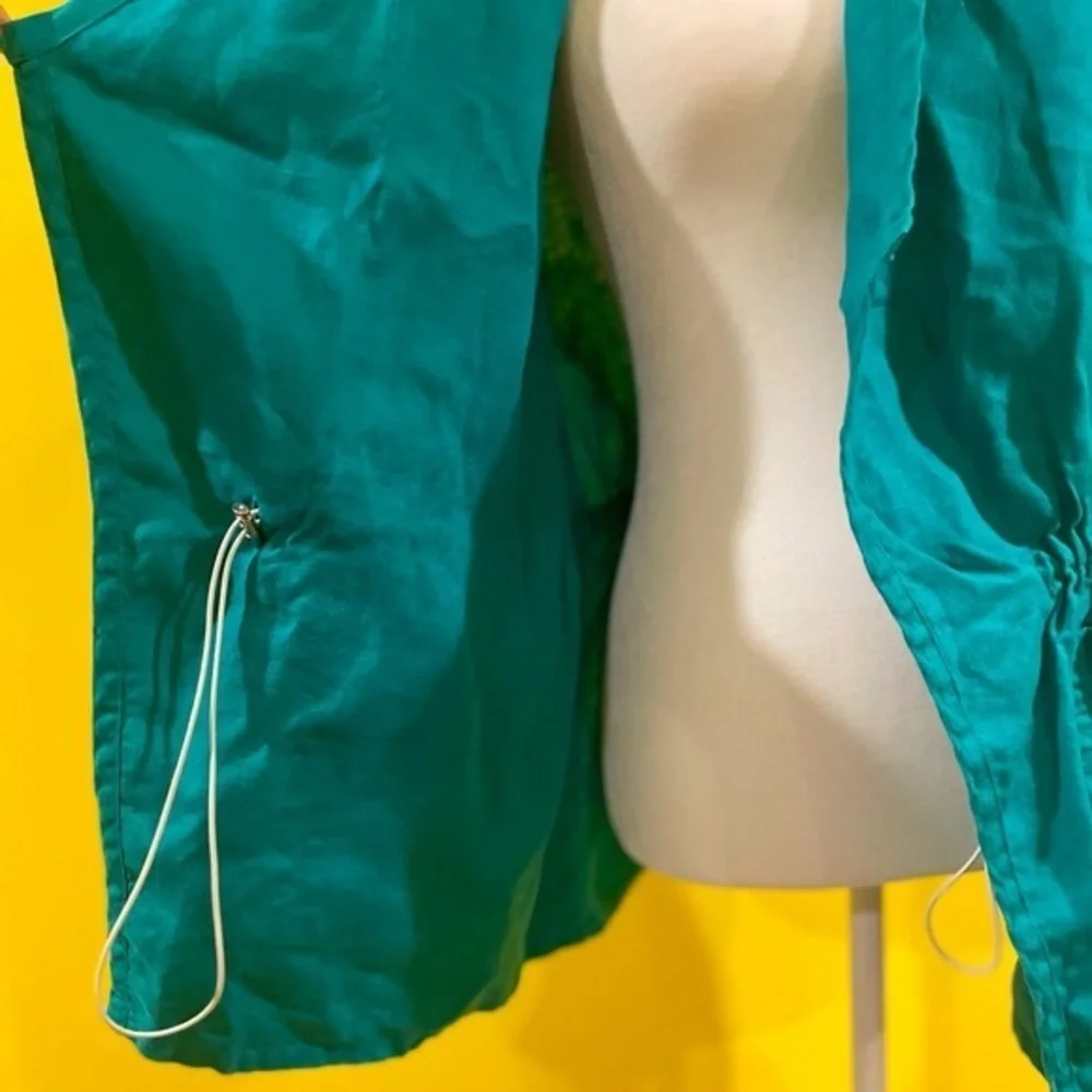5 for $25 ❄️ Chaus New York‎ Teal Jacket Small - Picture 8 of 9